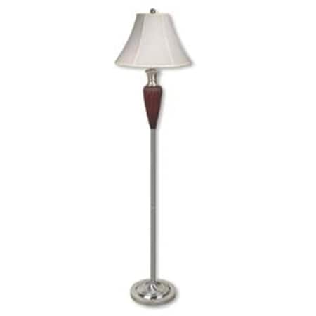 Lettherebelight Walnut Deco-Base Floor Lamp LE1338318